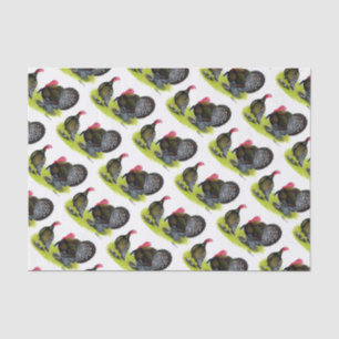 Turkey Broad Breasted Bronze Tissue Paper