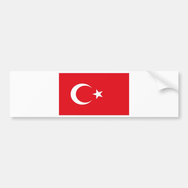 TURKEY BUMPER STICKER (Front)