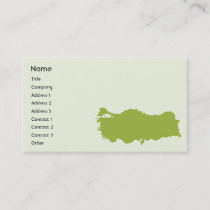 Turkey - Business Card