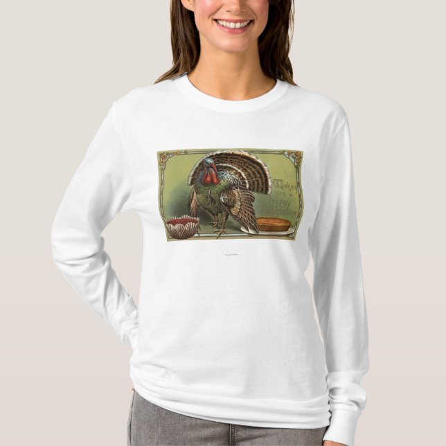 Turkey by Punch and Pie T-Shirt (Front)