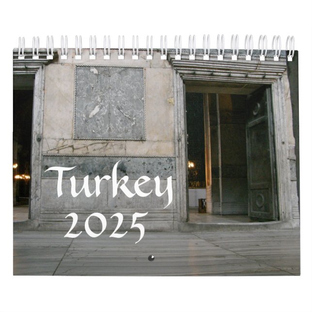 Turkey Calendar 2025 (Cover)