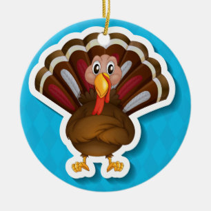 Turkey Ceramic Tree Decoration