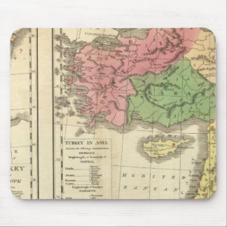 Turkey Chronological Map Mouse Mat