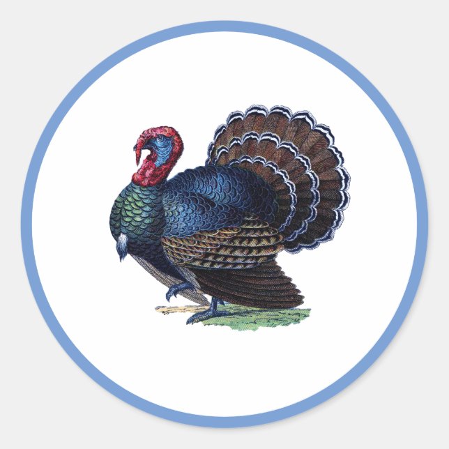 Turkey Classic Round Sticker (Front)