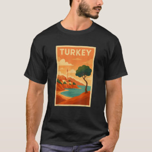 Turkey Country Beautiful Landscape Trip Turkish To T-Shirt