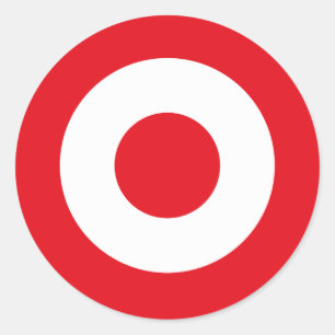 Turkey country flag roundel army round symbol classic round sticker