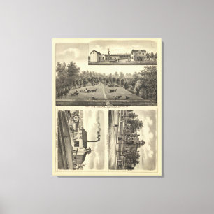 Turkey Creek Farm, Nebraska Canvas Print