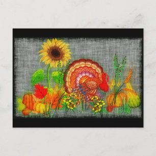 Turkey Day Postcard