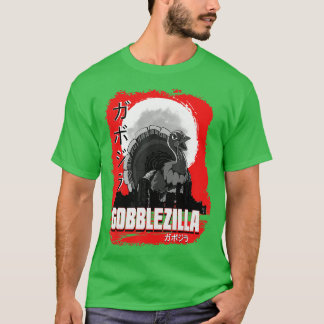 Turkey Day Thanksgiving Gobblezilla 3 T-Shirt