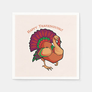 Turkey Decoration Napkin