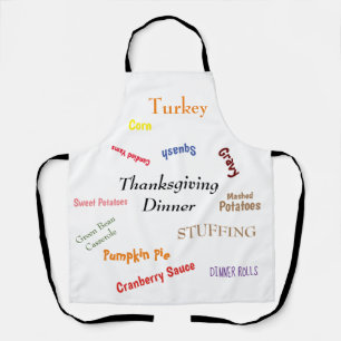 Turkey Dinner  Apron
