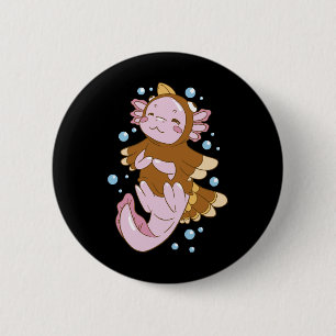 Turkey Disguise Axolotl Fun 6 Cm Round Badge