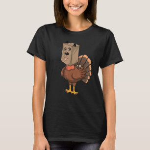 Turkey Dog Disguise Thanksgiving Turkey In Disgu T-Shirt