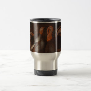 Turkey Ducks Pigeon Thanksgiving Travel Mug