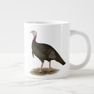 Turkey:  Eastern Wild Tom Large Coffee Mug