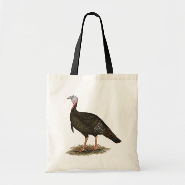 Turkey:  Eastern Wild Tom Tote Bag (Front)