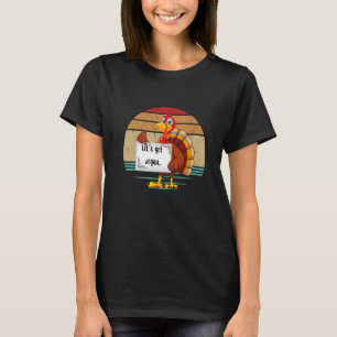 Turkey Eat Pizza Adult Vegan Kids  Thanksgiving T-Shirt
