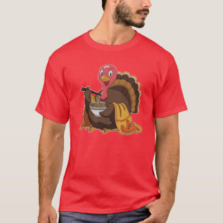 Turkey Eat Ramen Oversized T-Shirt