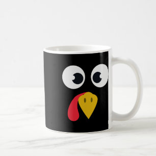 Turkey Face Matching Family Costume Thanksgiving D Coffee Mug