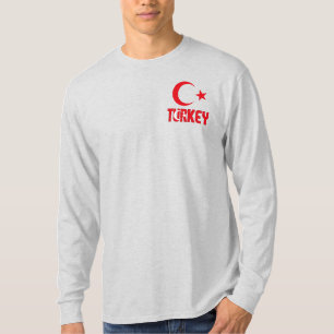 Turkey Flag and Coat of Arms Patriotic T-Shirt