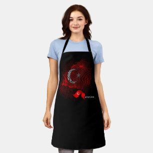 Turkey flag apron