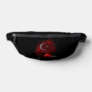 Turkey flag bum bags