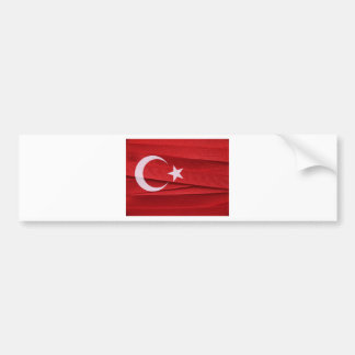 Turkey flag bumper sticker