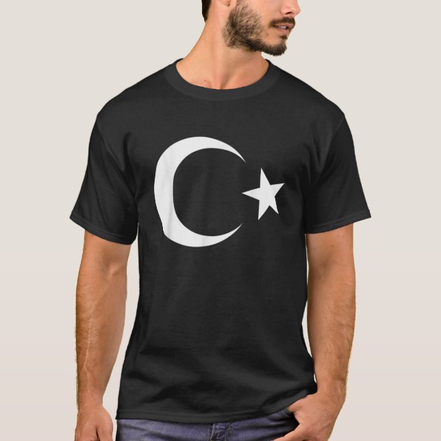 Turkey Flag Cool Turkish Turkiye Flags Top Tee  (Front)