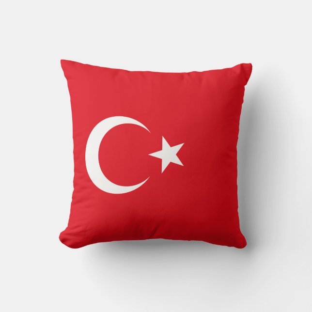 Turkey Flag Cushion (Front)