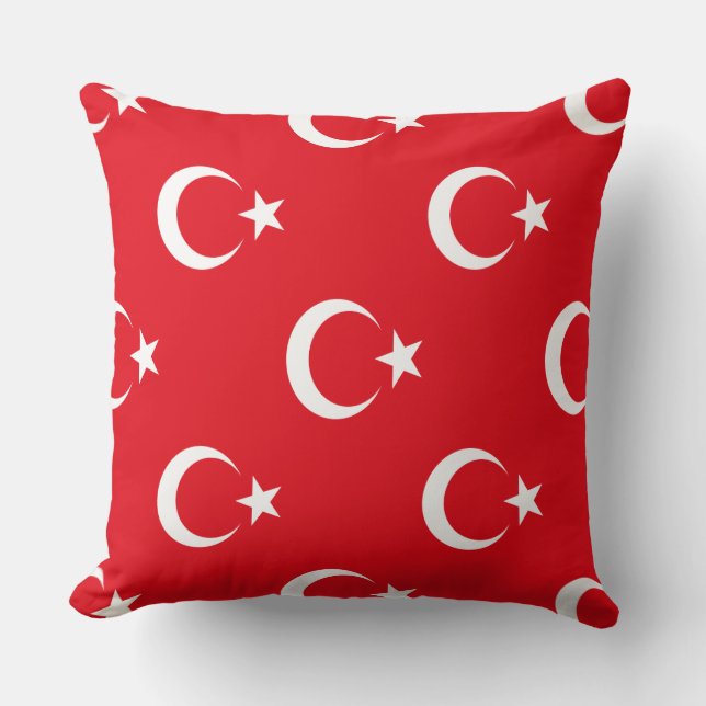 Turkey Flag Cushion (Front)