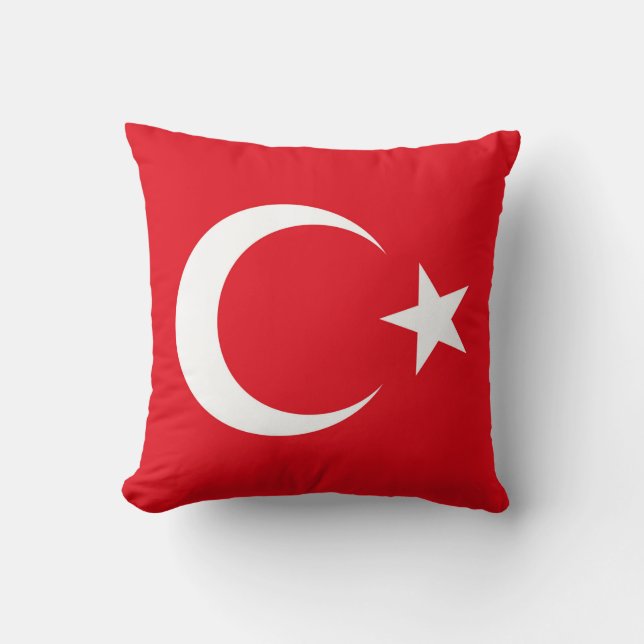 Turkey Flag Cushion (Front)
