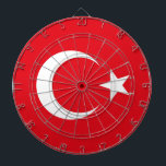 Turkey Flag Dartboard<br><div class="desc">Turkey Flag Dart Board</div>