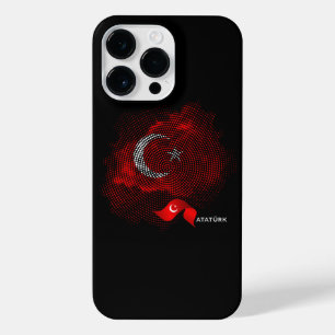 Turkey flag iPhone 14 pro max case