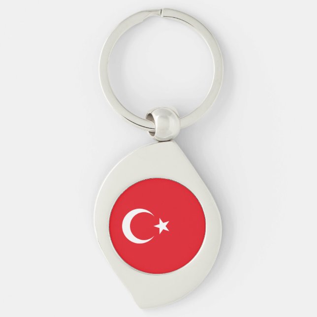 Turkey Flag Key Ring (Front)