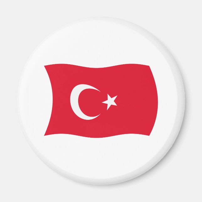 Turkey Flag Magnet (Front)