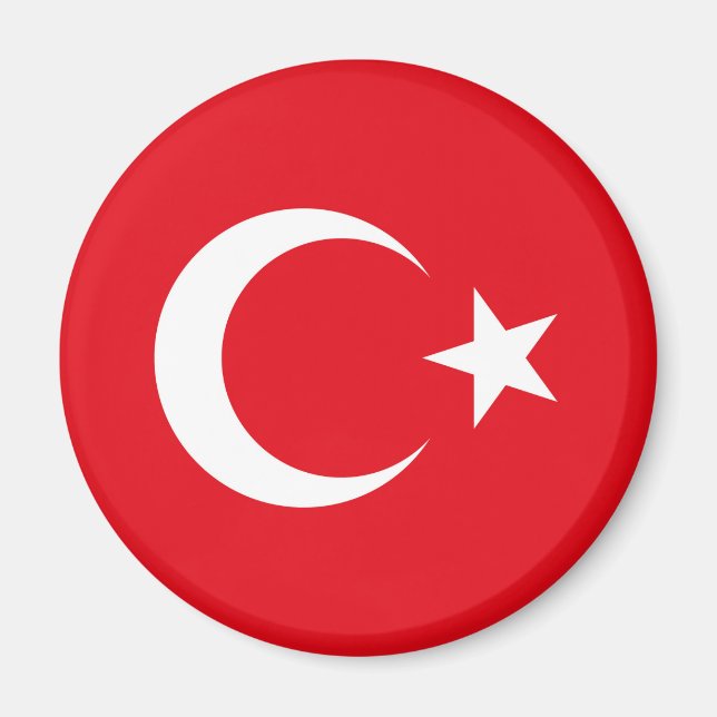 Turkey Flag Magnet (Front)