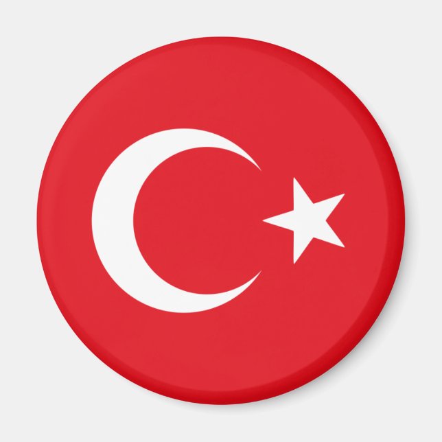 turkey flag magnet (Front)
