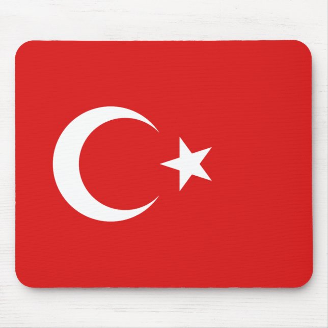 Turkey Flag Mousepad (Front)