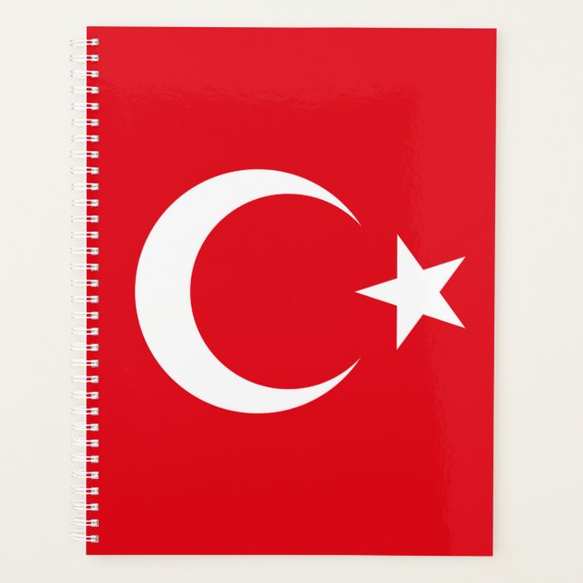 Turkey Flag Planner (Front)