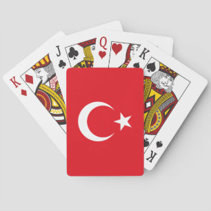 Turkey Flag Playing Cards