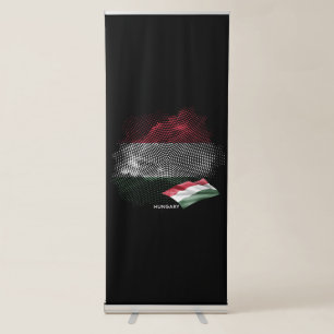 Turkey flag retractable banner
