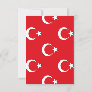 Turkey Flag Save The Date