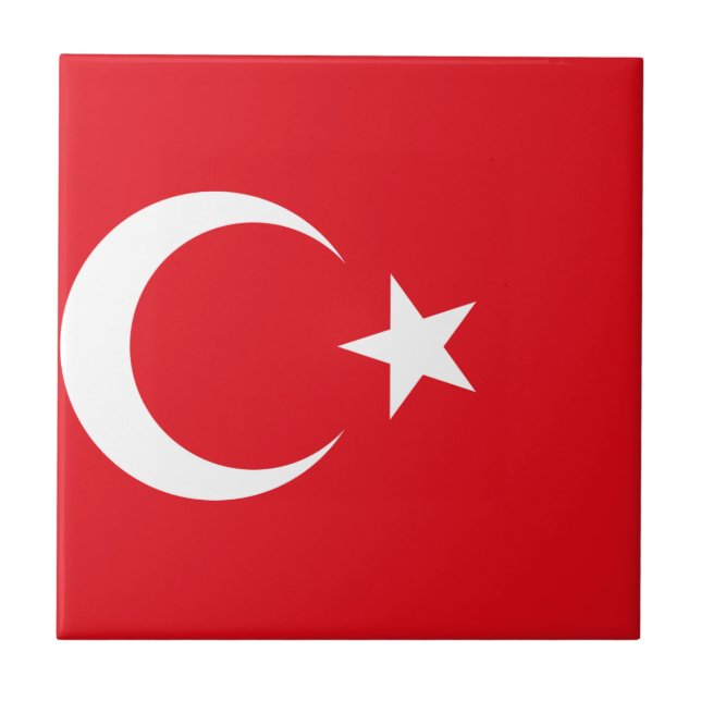 Turkey flag tile (Front)