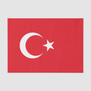 Turkey Flag Tissue Paper