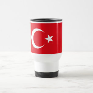 Turkey Flag Travel Mug