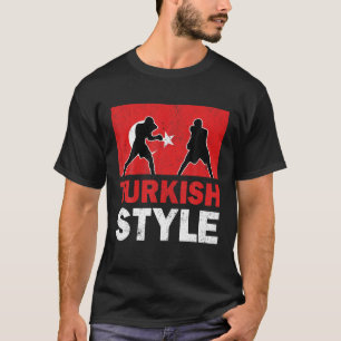 Turkey Flag Turkish Boxing Club Vintage T-Shirt