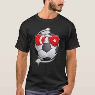 Turkey Football Fan Sunglass Soccer Turk T-Shirt