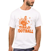 Turkey Football T-Shirt – Fun Thanksgiving