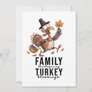 Turkey for thanksgiving invitation