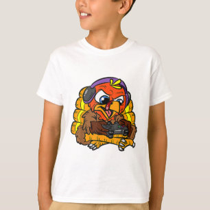 Turkey Gamer Funny Thanksgiving Cool Video Games G T-Shirt
